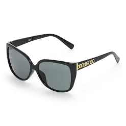 Mixit Black Cateye Womens UV Protection Cat Eye Sunglasses