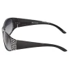 Mixit Black With Gem Detail Womens UV Protection Sunglasses