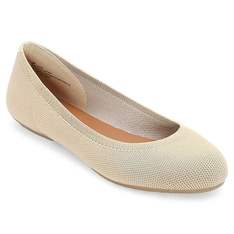 Mixit Callie Womens Round Ballet Flats