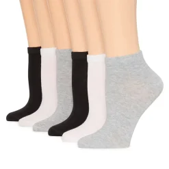 Mixit Cotton Modal Womens 6 Pair Low Cut Socks