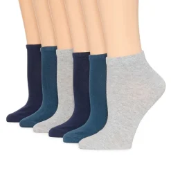 Mixit Cotton Modal Womens 6 Pair Low Cut Socks
