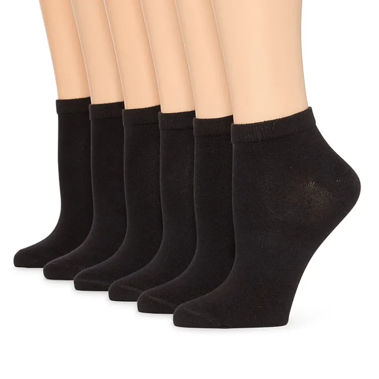 Mixit Cotton Modal Womens 6 Pair Low Cut Socks
