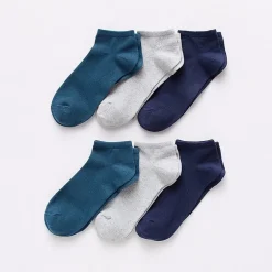 Mixit Cotton Modal Womens 6 Pair Low Cut Socks
