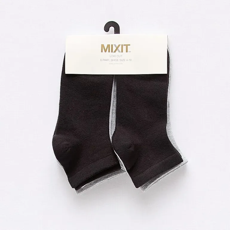 Mixit Cotton Modal Womens 6 Pair Low Cut Socks