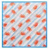 Mixit Crab Print Square Scarf