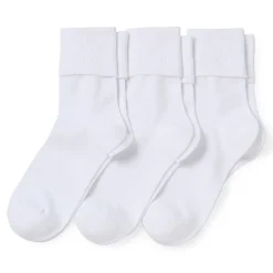 Mixit Everyday Essential Womens 3 Pair Turncuff Socks