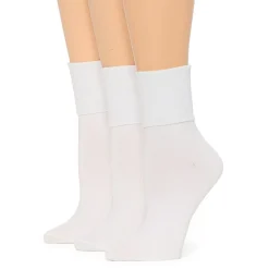 Mixit Everyday Essential Womens 3 Pair Turncuff Socks