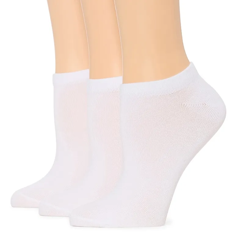 Mixit Everyday Essential Womens 3 Pair No Show Socks