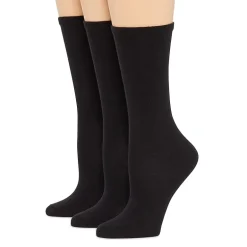 Mixit Everyday Essential Womens 3 Pair Crew Socks
