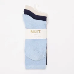 Mixit Everyday Essential Womens 3 Pair Crew Socks