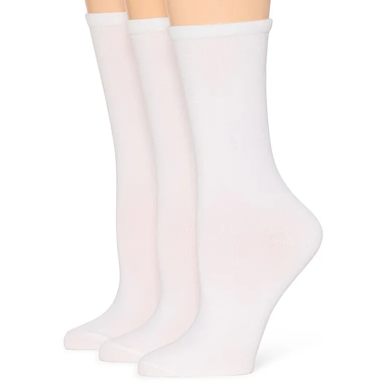 Mixit Everyday Essential Womens 3 Pair Crew Socks