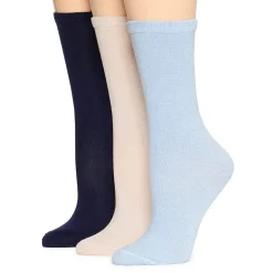 Mixit Everyday Essential Womens 3 Pair Crew Socks