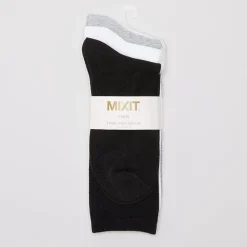 Mixit Everyday Essential Womens 3 Pair Crew Socks