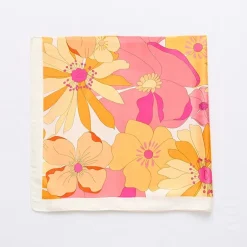 Mixit Large Floral Square Scarf