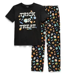 Mixit Little & Big Kid Unisex Crew Neck Short Sleeve 2-pc. Pajama Set
