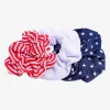 Mixit 3-pc. American Flag Stars & Stripes Scrunchie Hair Ties