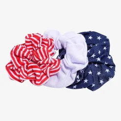 Mixit 3-pc. American Flag Stars & Stripes Scrunchie Hair Ties