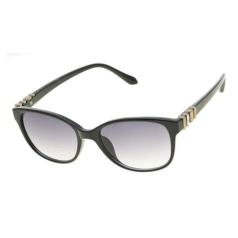 Mixit Petite Soft With Temple Embellishment Womens UV Protection Sunglasses
