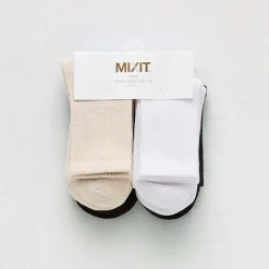Mixit Sport Rib Short Womens 6 Pair Crew Socks