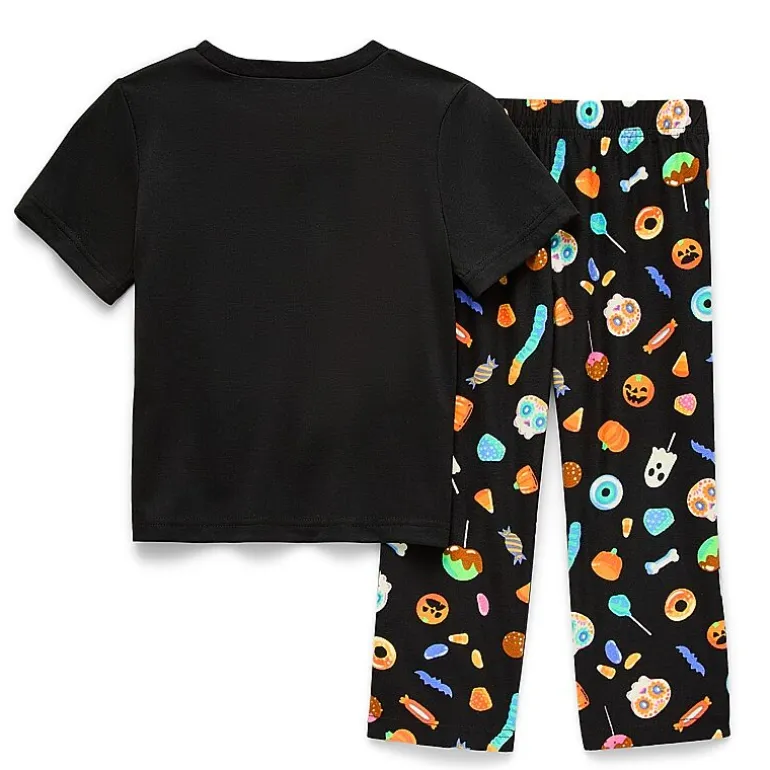 Mixit Toddler Unisex Crew Neck Short Sleeve 2-pc. Pajama Set