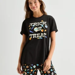 Mixit Unisex Adult Crew Neck Short Sleeve 2-pc. Pajama Set