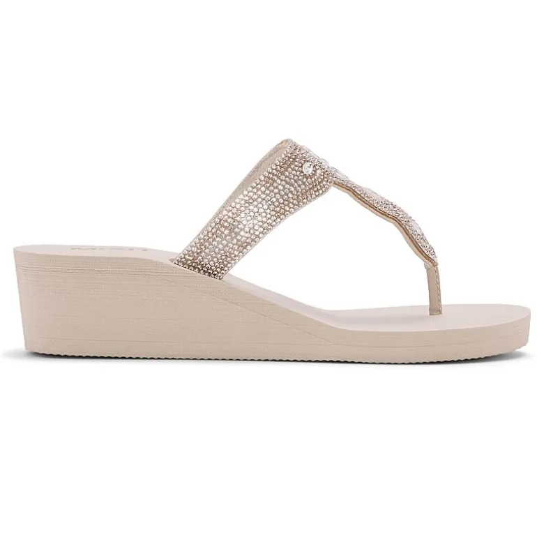 Mixit Womens Medallion Wedge Sandals