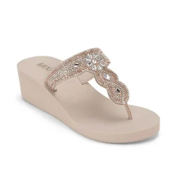 Mixit Womens Medallion Wedge Sandals