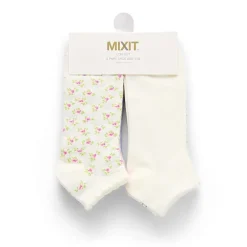 Mixit Womens 6 Pair Low Cut Socks