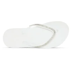 Mixit Womens Rhinestone Flip-Flops