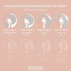 Mizani Curl Stretching Hair Cream 8 oz.