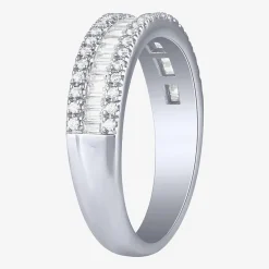 2.5MM 1/2 CT.T.W. Natural White Diamond 10K Gold Anniversary Band