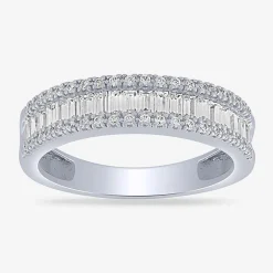 2.5MM 1/2 CT.T.W. Natural White Diamond 10K Gold Anniversary Band