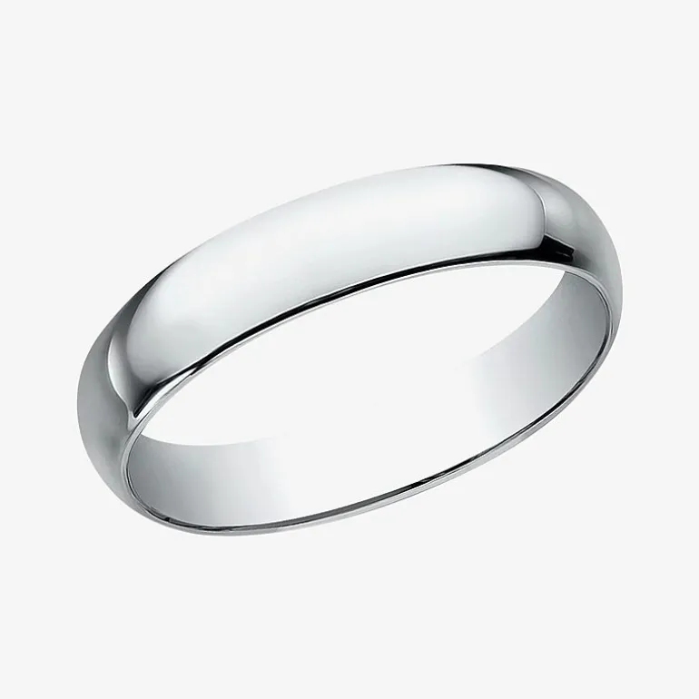 4mm 10K Gold Wedding Band
