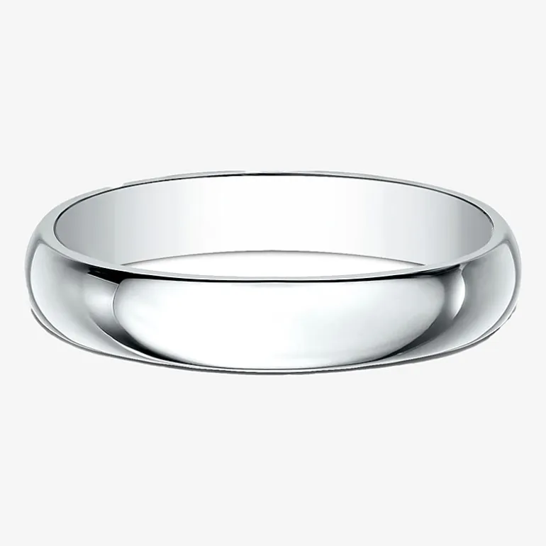 4mm 10K Gold Wedding Band