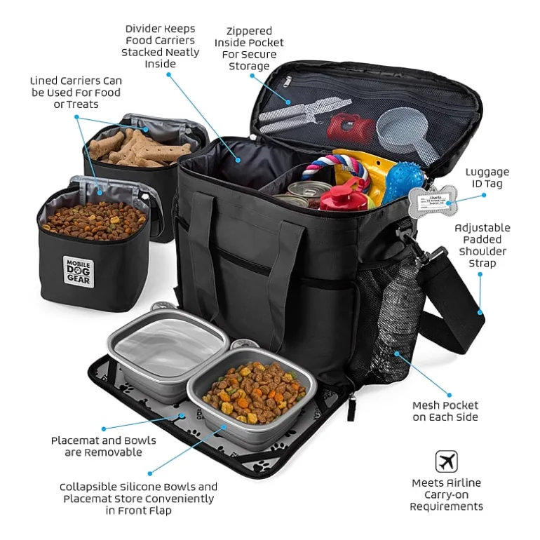 Mobile Dog Gear Medium And Large Dog Week Away Pet Travel Bag
