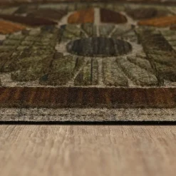 Mohawk Home Boardwalk Path Polyester 24"X36" Slice Doormat