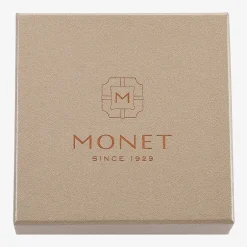 Monet Jewelry Two Tone Pendant Necklace And Huggie Earring Womens 2-pc. Jewelry Set