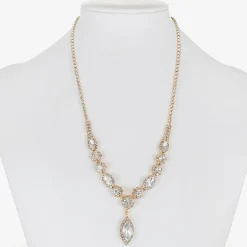 Monet Jewelry Womens Glass 17 Inch Y Necklace