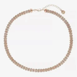 Monet Jewelry Womens Orange 18 Inch Collar Necklace