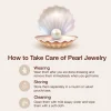 Monet Jewelry Womens White Glass Simulated Pearl 2-pc. Jewelry Set