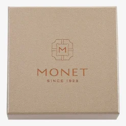 Monet® Simulated Pearl and Crystal Gold-Tone Drop Earring and Necklace Set
