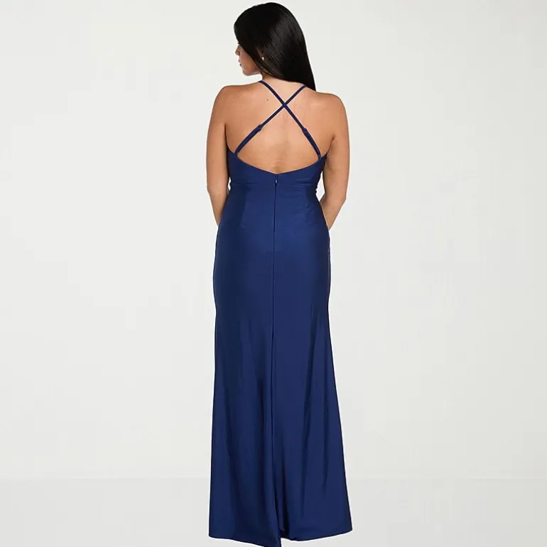 Morgan & Co. Womens Juniors Sweetheart Neck Sleeveless Bodycon Dress