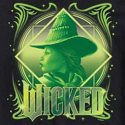 Movie Elphaba Tee Womens Juniors Crew Neck Short Sleeve Regular Fit Wicked Graphic T-Shirt