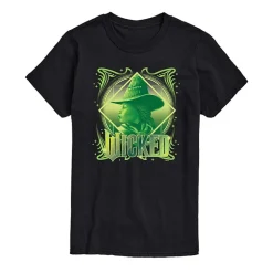 Movie Elphaba Tee Womens Juniors Crew Neck Short Sleeve Regular Fit Wicked Graphic T-Shirt
