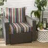 Mozaic Company Deep Seating Pillow And Set Patio Chair Cushion - Carousel Confetti