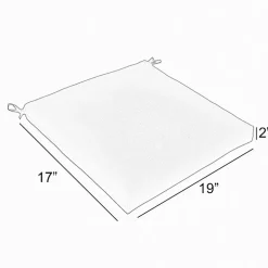 Mozaic Company Sunbrella Chair Pad Corded (Set of 2)