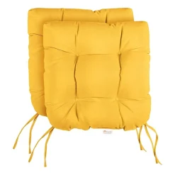 Mozaic Company Sunbrella Tufted U-Shape Seat Cushion (Set of 2)