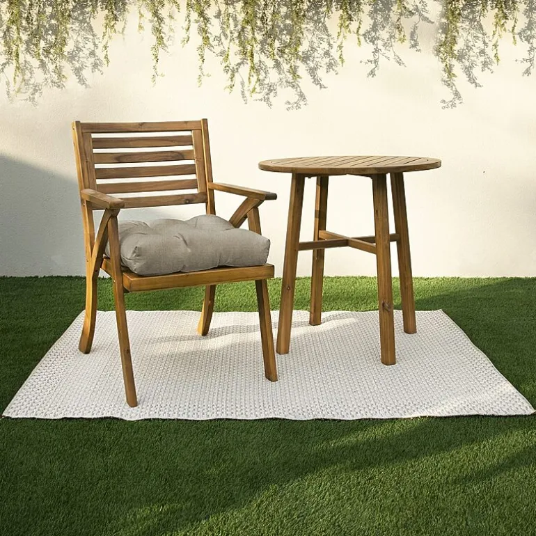 Mozaic Company Sunbrella Tufted U-Shaped Solid Seat Cushion