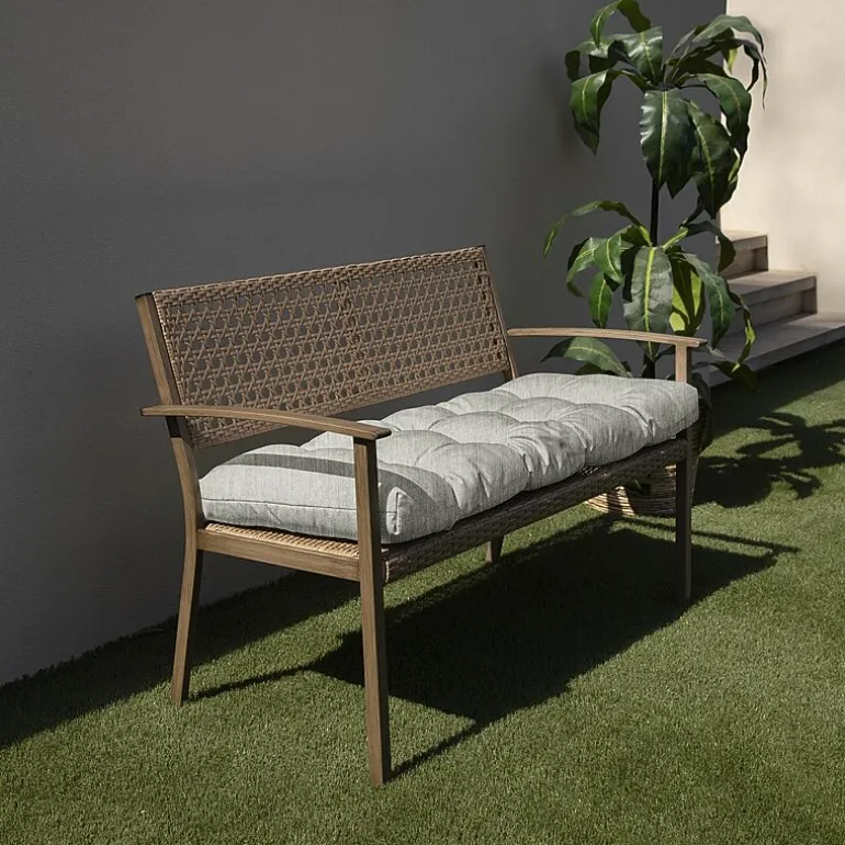 Mozaic Company Sunbrella Tufted Bench Cushion