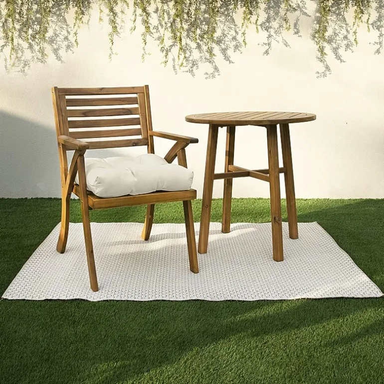 Mozaic Company Tufted U-Shaped Solid Seat Cushion